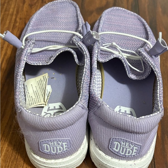 Hey Dude Purple Slip on Loafers Boat Shoes - Picture 3 of 8